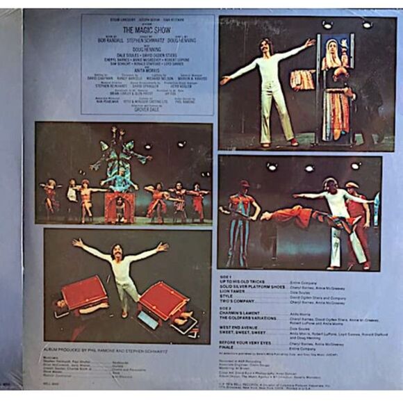 the magic show LP BROADWAY CAST LP Vinyl Record Doug Henning - Picture 2 of 2
